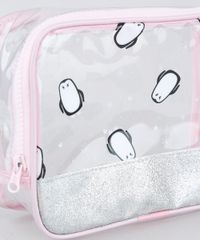 Necessaire-Feminina-Maletinha-com-Glitter-e-Estampa-de-Pinguim-Trasparente-9946997-Trasparente_4