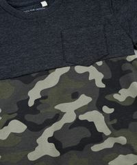 Camiseta-Infantil-Camuflada-com-Bolsos-Manga-Curta-Cinza-Mescla-Escuro-9876151-Cinza_Mescla_Escuro_3