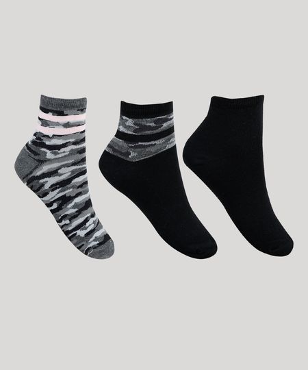 Kit-de-3-Meias-Feminino-Cano-Medio-Estampa-Camuflada-Multicor-9941963-Multicor_1