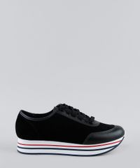Tenis-Feminino-Moleca-Caixa-Alta-com-Recorte-Preto-9947723-Preto_2