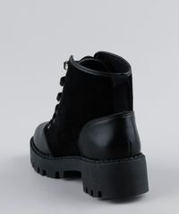 Bota-Coturno-Flat-Feminino-Moleca-Preto-9949895-Preto_4