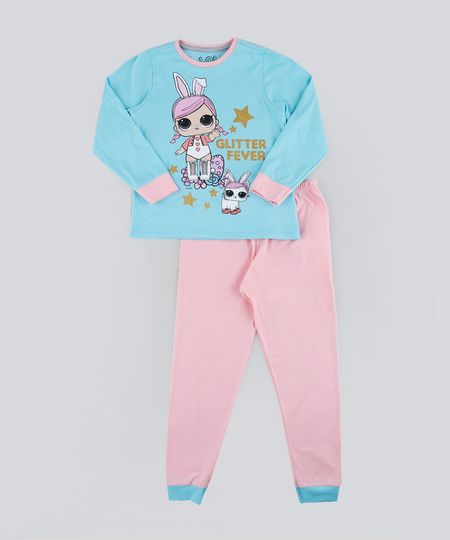 Pijama-Infantil-LOL-Surprise-Manga-Longa-Azul-Claro-9942759-Azul_Claro_1