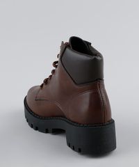 Bota-Coturno-Flat-Feminino-Moleca-Marrom-9949896-Marrom_4