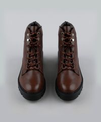Bota-Coturno-Flat-Feminino-Moleca-Marrom-9949896-Marrom_5