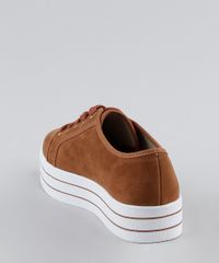 Tenis-Feminino-Flatform-em-Suede-Caramelo-9947721-Caramelo_4