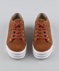 Tenis-Feminino-Flatform-em-Suede-Caramelo-9947721-Caramelo_5