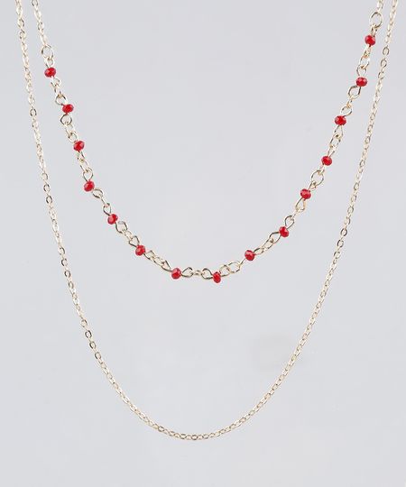 Colar-Duplo-Feminino-com-Pedrinhas-Dourado-9428288-Dourado_1