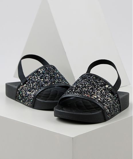 Chinelo-Slide-Infantil-Molekinha-com-Glitter-e-Elastico-Preto-9949103-Preto_1