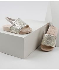 Chinelo-Slide-Infantil-Molekinha-com-Glitter-e-Elastico-Dourado-9949102-Dourado_1