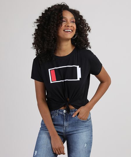 Blusa-Feminina-Tal-Mae-Tal-Filho-Cropped-Bateria-com-No-Manga-Curta-Decote-Redondo-Preta-9943477-Preto_1