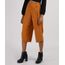 Calca-Feminina-Pantacourt-Cintura-Alta-com-Pregas-e-Botoes-Cobre-9946262-Cobre_1