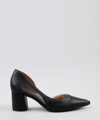 Sapato-Feminino-Vizzano-Salto-Baixo-Grosso-Bico-Fino-com-Recorte-em-Tule-Preto-9948643-Preto_2