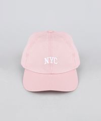 Bone-Masculino-Aba-Curva-Bordado-NYC-Rosa-Claro-9946708-Rosa_Claro_1