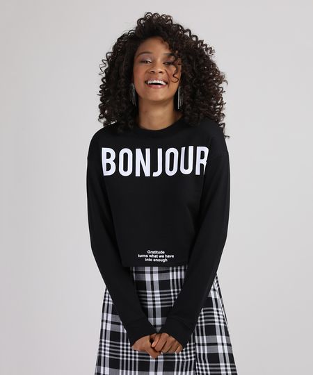 Blusao-de-Moletom-Feminino-Cropped--Bonjour--Decote-Redondo-Preto-9943303-Preto_1