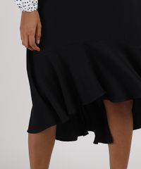 Saia-Feminina-Midi-Mullet-com-Babado-Preta-9894821-Preto_4