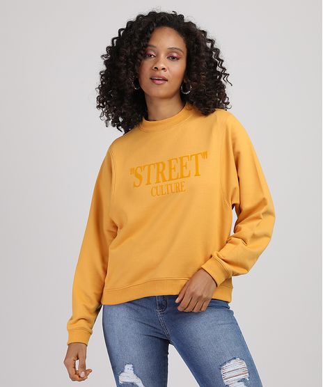 Blusao-de-Moletom-Feminino--Street-Culture--Mostarda-9945936-Mostarda_1
