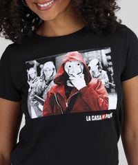 Blusa-Feminina-La-Casa-de-Papel-Manga-Curta-Decote-Redondo-Preta-9942112-Preto_4