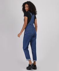 Macacao-Jeans-Feminino-Relaxed-com-Bolsos-Azul-Escuro-9946109-Azul_Escuro_2