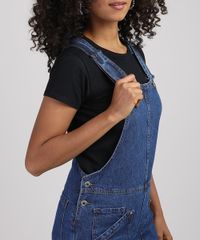 Macacao-Jeans-Feminino-Relaxed-com-Bolsos-Azul-Escuro-9946109-Azul_Escuro_4