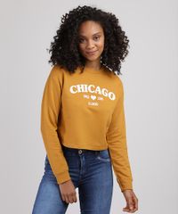 Blusao-de-Moletom-Feminino--Chicago--Mostarda-9943304-Mostarda_1