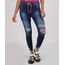 Calca-Jeans-Feminina-Cigarrete-Cintura-Media-Destroyed-com-Cinto-Cadarco-Azul-Escuro-9935115-Azul_Escuro_1