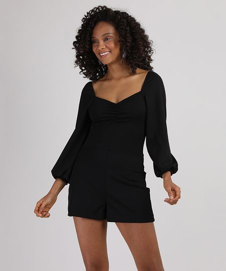 Macaquinho-Feminino-Manga-Bufante-Decote-Coracao-Preto-9945845-Preto_1 Macaquinho-Feminino-Manga-Bufante-Decote-Coracao-Preto-9945845-Preto_1