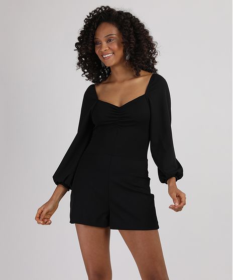 Macaquinho-Feminino-Manga-Bufante-Decote-Coracao-Preto-9945845-Preto_1