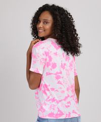 Blusa-Feminina-Mickey-Estampada-Tie-Dye-Manga-Curta-Decote-Redondo-Pink-9943188-Pink_2