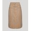 Saia-de-Sarja-Feminina-Mindset-Midi-com-Bolsos-e-Fendas-Caramelo-9950112-Caramelo_1