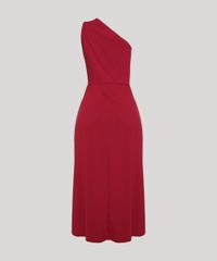 Vestido-Feminino-Mindset-Midi-Um-Ombro-So-Canelado-com-Fenda-Sem-Manga-Vermelho-Escuro-9948568-Vermelho_Escuro_2