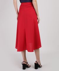 Saia-Feminina-Midi-Mullet-com-Linho-e-Fendas-Vermelha-9944468-Vermelho_2