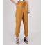 Calca-Feminina-Jogger-Cintura-Super-Alta-com-Amarracao-Mostarda-9944902-Mostarda_1
