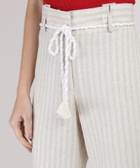Calca-Feminina-Carrot-Cintura-Super-Alta-Alfaiatada-Listrada-com-Corda-Bege-Claro-9943027-Bege_Claro_4