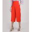 Calca-Feminina-Pantacourt-Cintura-Alta-Laranja-9947351-Laranja_1