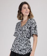 Blusa-Feminina-Transpassada-Estampada-Animal-Print-Zebra-Manga-Curta-Decote-V-Off-White-9943243-Off_White_1