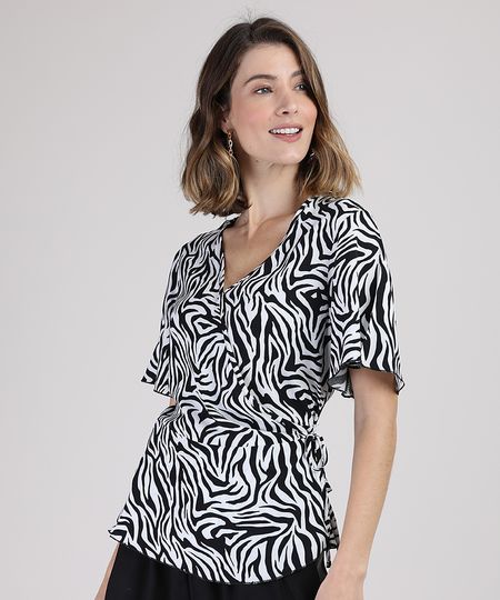 Blusa-Feminina-Transpassada-Estampada-Animal-Print-Zebra-Manga-Curta-Decote-V-Off-White-9943243-Off_White_1 Blusa-Feminina-Transpassada-Estampada-Animal-Print-Zebra-Manga-Curta-Decote-V-Off-White-9943243-Off_White_1