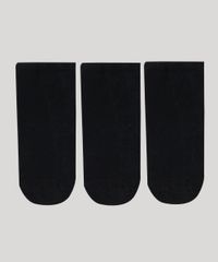 Kit-de-3-Meias-Infantis-Soquete-Preto-9044793-Preto_1