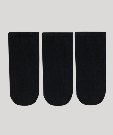 Kit-de-3-Meias-Infantis-Soquete-Preto-9044793-Preto_1