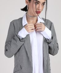Blazer-Feminino-Manu-Gavassi-Longo-Estampado-Pied-de-Poule-com-Martingale-Preto-9817780-Preto_5
