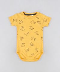 Body-Infantil-O-Rei-Leao-Manga-Curta-Amarelo-9942210-Amarelo_1