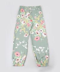 Calca-Infantil-Jogger-Floral-Verde-Claro-9934884-Verde_Claro_1