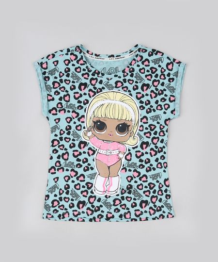 Blusa-Infantil-LOL-Surprise-com-Coracoes-Manga-Curta-Azul-Claro-9892342-Azul_Claro_1