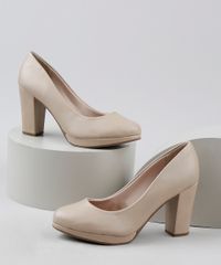 Sapato-Feminino-Beira-Rio-Salto-Medio-Meia-Pata-Bege-9947693-Bege_1