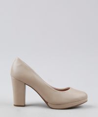 Sapato-Feminino-Beira-Rio-Salto-Medio-Meia-Pata-Bege-9947693-Bege_2