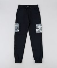 Calca-de-Moletom-Infantil-Jogger-Cos-com-Elastico-Preta-9933796-Preto_1