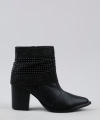 Bota-Feminina-Via-Uno-Salto-Medio-Cano-Curto-com-Aplicacao-Preta-9941535-Preto_2