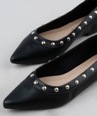 Sapatilha-Feminina-Bico-Fino-com-Aplicacao-de-Tachinhas-Preto-9907581-Preto_3
