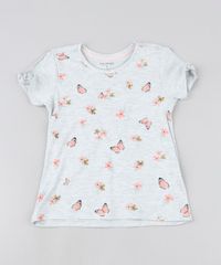 Blusa-Infantil-Estampada-de-Flores-e-Borboletas-Manga-Curta-Cinza-Mescla-Claro-9917021-Cinza_Mescla_Claro_1