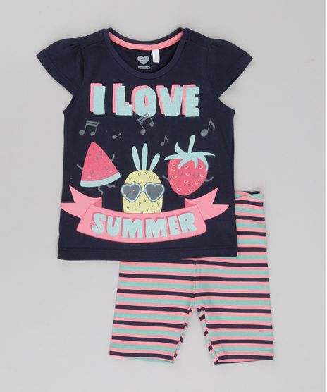 Conjunto-de-Blusa-Azul-Marinho---Bermuda-Listrada-Rosa-8713561-Rosa_1