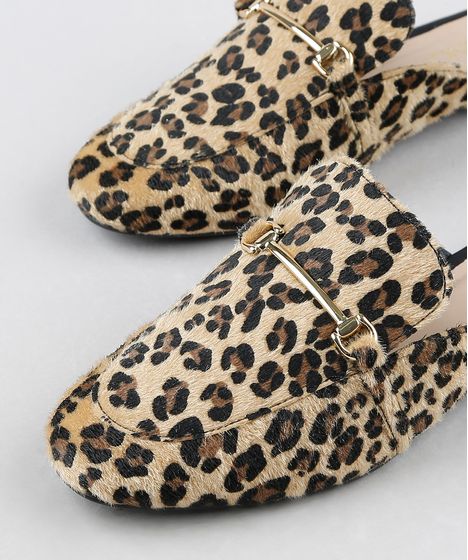 mule feminino com pelo